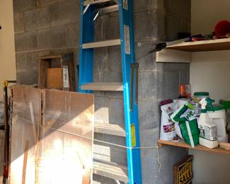 Werner 8ft. fiberglass step ladder