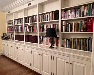 LIBRARY OF BOOKS ON 2ND FLOOR