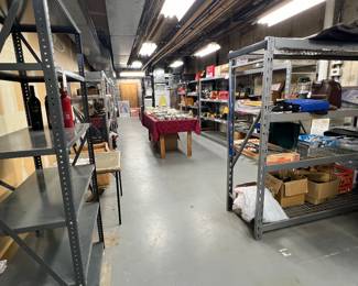 WELCOME TO THE BASEMENT STORAGE ROOM