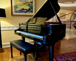 YAMAHA MODEL C1 BABY GRAND WITH DISKLAVIER PLAYER SYSTEM