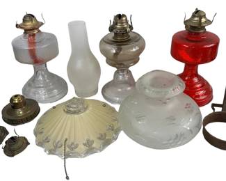 Oil Lamps and Parts
