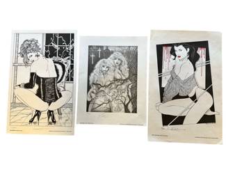 Comic Book Graphic Novel Art: She-Vampire Dark Desires Deathless Paresi Feliciano Rawles Numbered Prints