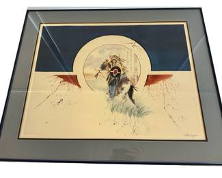 *Native Man on Horse by Chebon Dacon