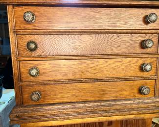 J&P COATS SPOOL CABINET