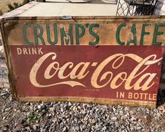 COCA COLA METAL SIGN
