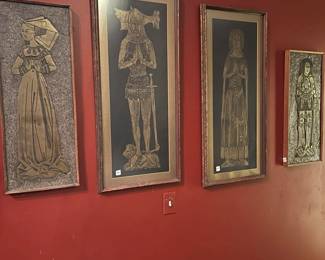 Brass Rubbings and reproduction brasses