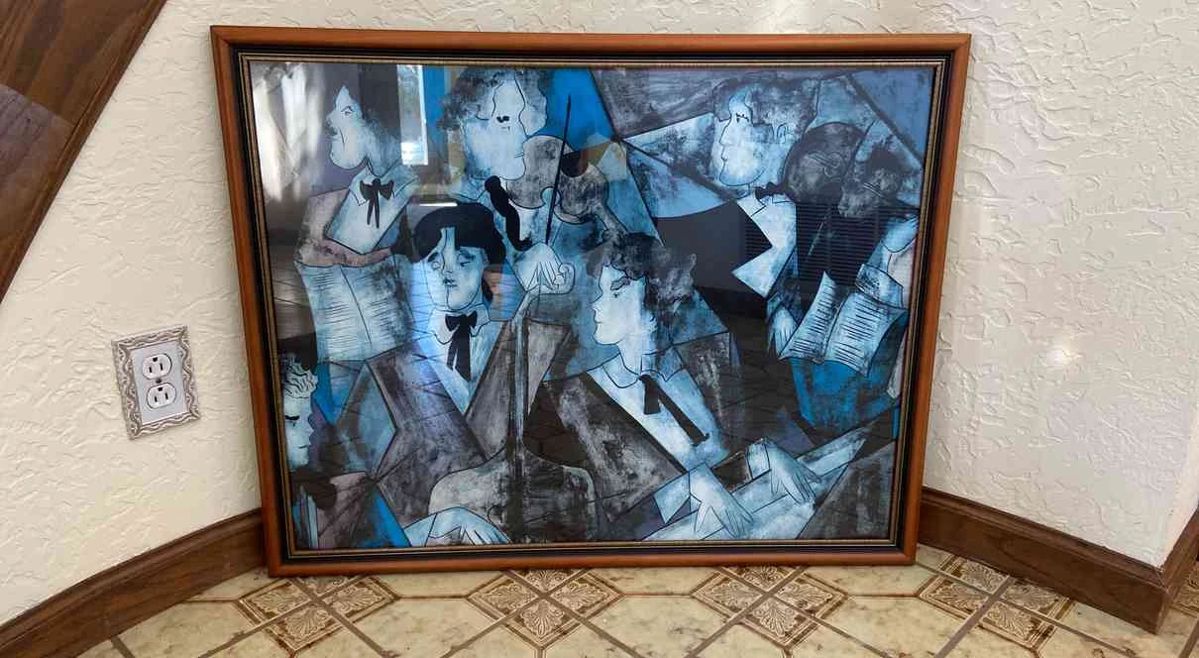 Linda Le Kinff Lithograph 27.5 x 34 