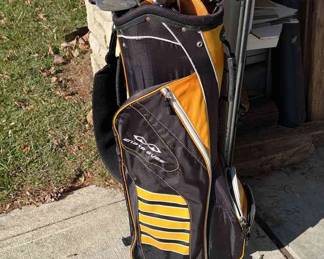 Snake Eyes Golf Bag And Clubs