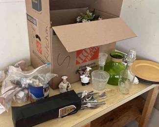 Box of Assorted Decor