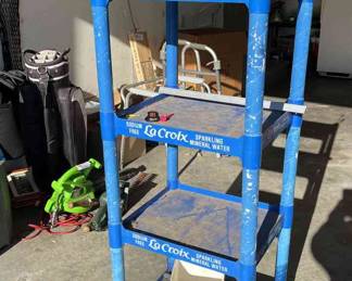 LaCroix Display Shelf and Contents