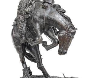 After Remington, "Rattlesnake", Magnum Size, H 29" W 21"