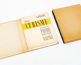 Albert Gleizes (French, 1881-1953) Various Artists, Etchings on Lana Paper, Watermarked, 1947, "Du Cubisme", H 10" W 7.9"