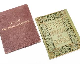 Alphonse Mucha (Czech, 1860-1939) Lithographs on Paper, 1897, "Ilsée, Princesse De Tripoli", H 11.75" W 9.5"