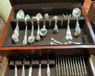Martha and George Sterling Flatware’s by Westmoreland 