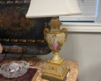 Royal Vienna Porcelain Lamp