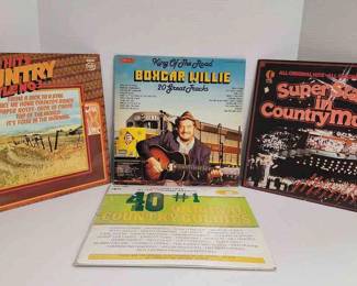 Country Smash Hits, Boxcar Willie, Super Stars In Country Music, Original Country Goldies