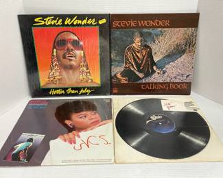 2 Stevie Wonder Records, Deniece Williams, Luther Vandross