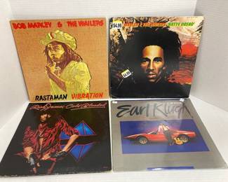 2 Bob Marley The Wailers Records, Rick James,  Earl Klugh