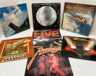 3 ZZ Top Records, 2 Joe Walsh Records, More