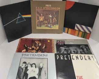 Pink Floyd, Queen, REO Speedwagon, Pretenders