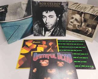 Grateful Dead, Glenn Frey, Peter Gabriel, Bob Geldof, Genesis, Roger Waters