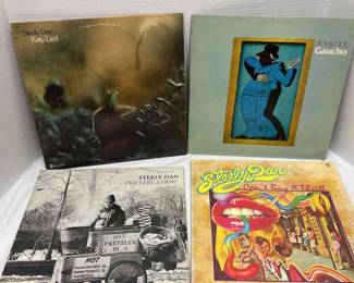 Four Steely Dan Albums Katy Lied, Gaucho, Pretzel Logic, And Cant Buy A Thrill