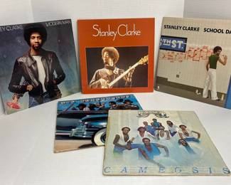 3 Stanley Clarke Records, Cameo, The Blackbyrds 