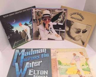 Elton John Honky Chateau, Goodbye Yellow Brick Road, Greatest Hits, More
