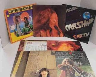 George Harrison, Janis Joplin, Jimi Hendrix, Jefferson Starship