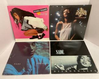 2 Donna Summer Records 2 Sade Records
