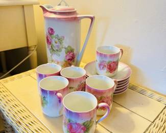 Vintage tea set for 5