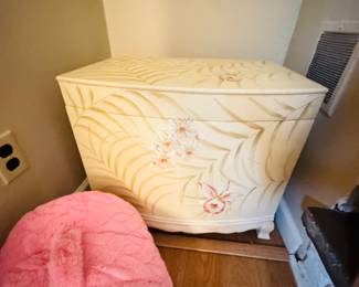 Hand painted chest