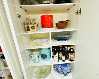 Nautical serving dishes 