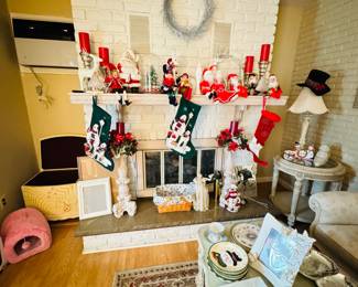 Vintage Christmas elves