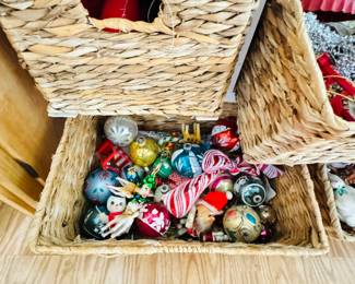 Vintage Christmas ornaments
