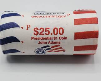 1 Roll Presidential Dollars -- Philadelphia Mint
