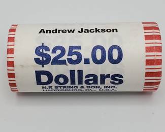 1 Roll Presidential Dollars -- Jackson
