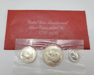1776-1976 Bicentennial Silver Coin Set
