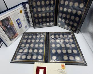 GRAB BAG #2 -- 108 State Quarters & 1st Day Issue Love Stamp L@@K
