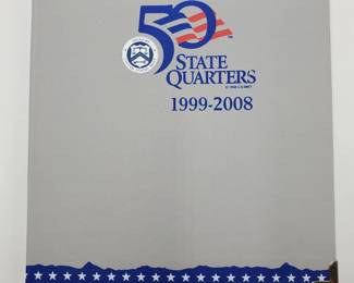 State Quarter Set -- 100 Quarters in Custom Folder
