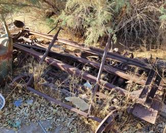 #1400 • Model T Frame, Front Axle, and Misc Parts
