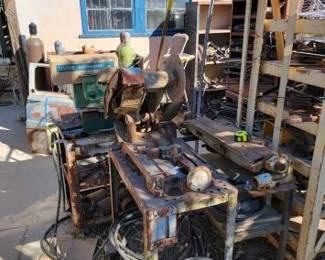 #1242 • Chop Saw on Stand
