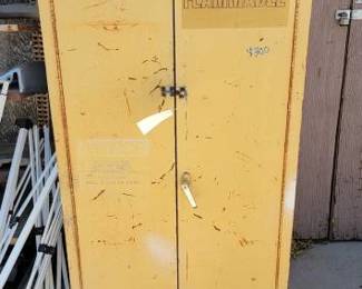 #1202 • Hazmat Cabinet with Contents
