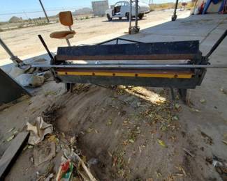 #1102 • Mountable Sheet Metal Brake
