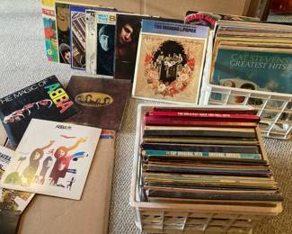 1960s and 1970 record albums