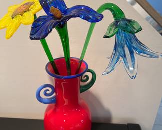 Art Glass Flowers