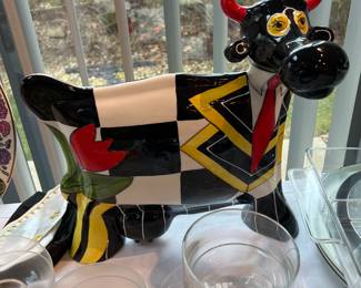 Turov (?) Ceramic Cow