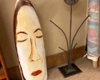 Yuri Zatarain large “Oleo” face vase