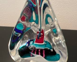 Glass Paperweight 