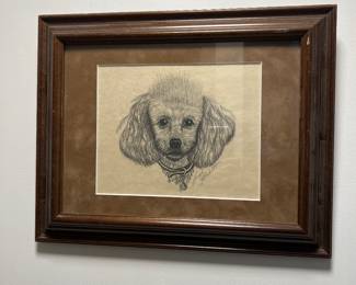 Poodle Art